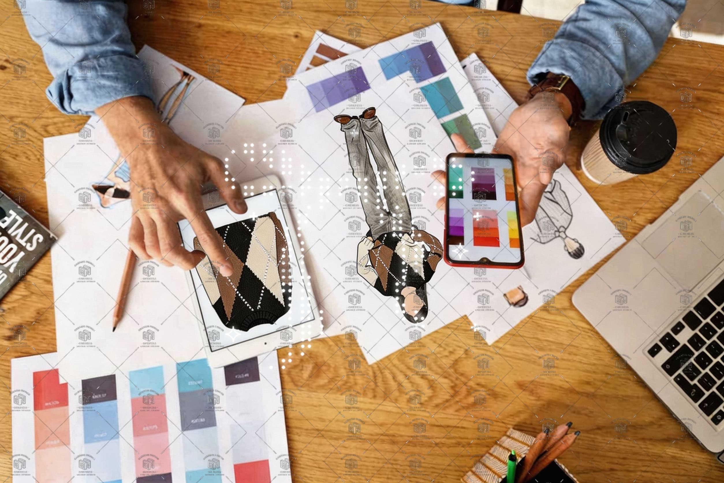 Design references on the table